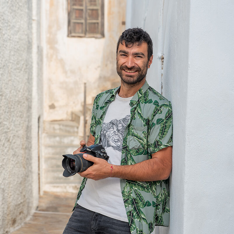 Photographer in Naxos