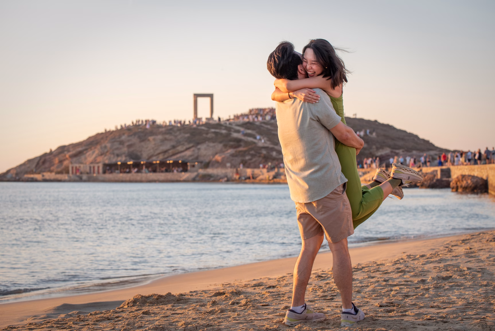 Post proposal photoshoot in Naxos